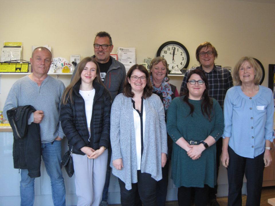 Newly trained volunteers, October 2019